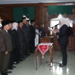 Perdana 17 PJTP Dilantik, 2 PJTP di Kukuhkan, Bupati Tanjab Timur Dillah Hikmah Sari, ST