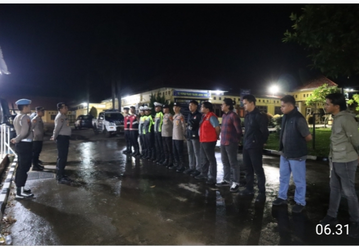 Jelang H -6 Hari Raya Idul Adha 1446 H Tahun 2025, Kapolres Kembali Perintahkan Personil Gelar KRYD Patroli Blue Light On
