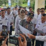 Bupati Dillah Hich Dampingi Wakil Kepala Staf Kepresidenan Dr. M. Qodari Tinjau Penetapan Lahan Sekolah Rakyat dan Koperasi Merah Putih di Tanjung Jabung Timur