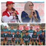 Bupati Tanjung Jabung Timur Hj Dillah Hikmah Sari Resmi Buka Piala Suratin U 13 dan U 15