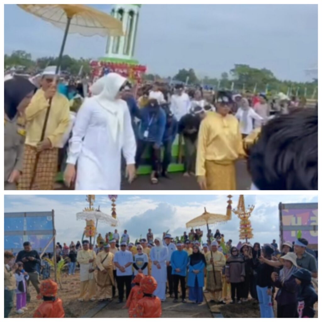 Bupati Tanjabtim Hj Dillah Hikmah Sari Dukung Penuh Festival Mandi Safar akan dijadikan iven Nasional
