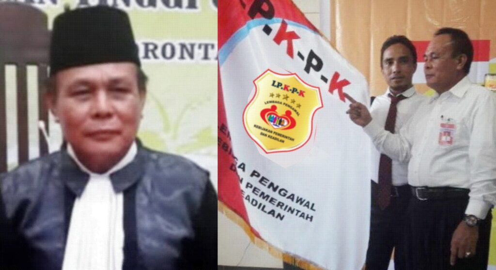 Ketua Umum  LP.K-P-K Andi Aro  Angkat AKBP Pol (Purn) Nurdin Abay, SH Sebagai Ketua Pengurus Antar Waktu KOMDA Provinsi Gorontalo